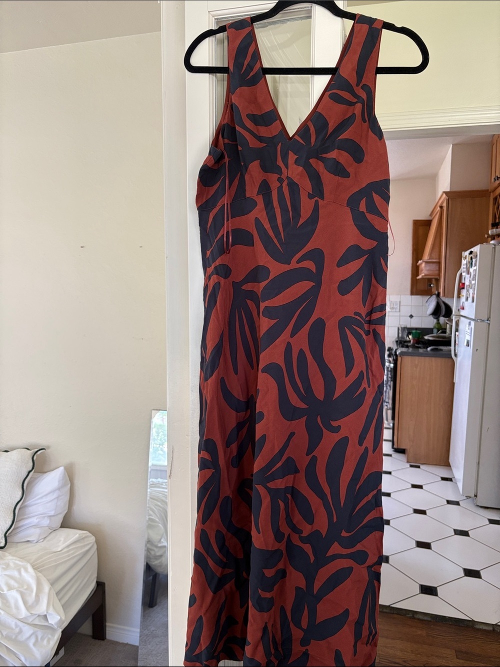 Hawaiian print Maxi Dress - Picture 7 of 7